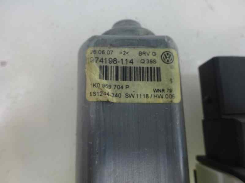MOTOR ELEVALUNAS TRASERO DERECHO VOLKSWAGEN PASSAT 2.0 TDI MT 140CV