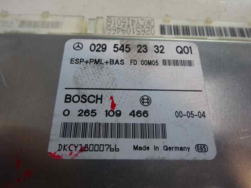 CENTRALITA ASR MERCEDES BENZ CLASE E 2.7 270 CDI 5G-TRONIC 170CV