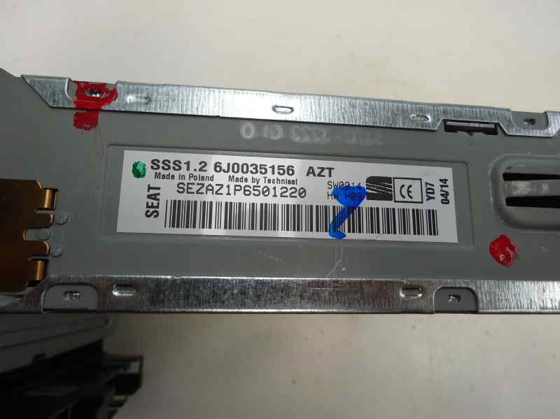 SISTEMA AUDIO RADIO CD SEAT IBIZA 1.2 12V MT 70CV