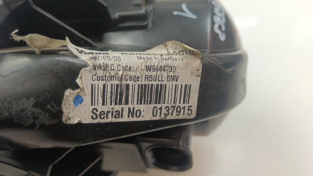 MOTOR CALEFACCION MINI ONE 1.4 D MT 75CV