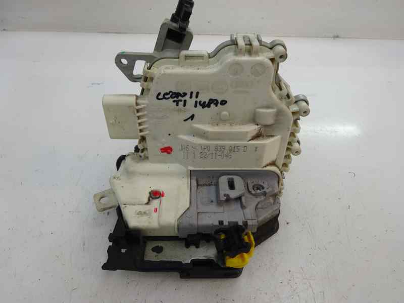 CERRADURA PUERTA TRASERA IZQUIERDA SEAT LEON 2011 1.6 MT 102CV | 75KW