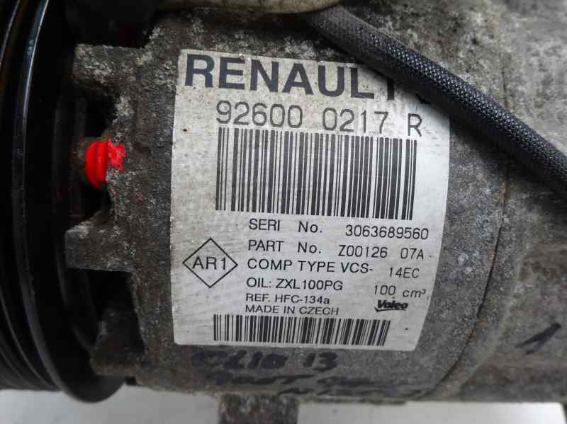 COMPRESOR AIRE ACONDICIONADO RENAULT CLIO 0.9 MT 90CV | 66KW