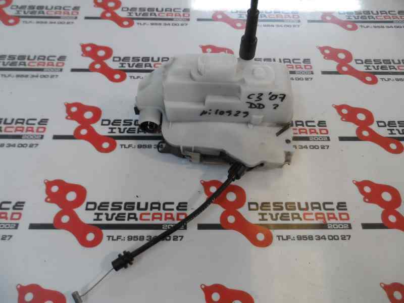 CERRADURA PUERTA DELANTERA DERECHA CITROEN C3 1.1 MT 61CV | 44KW