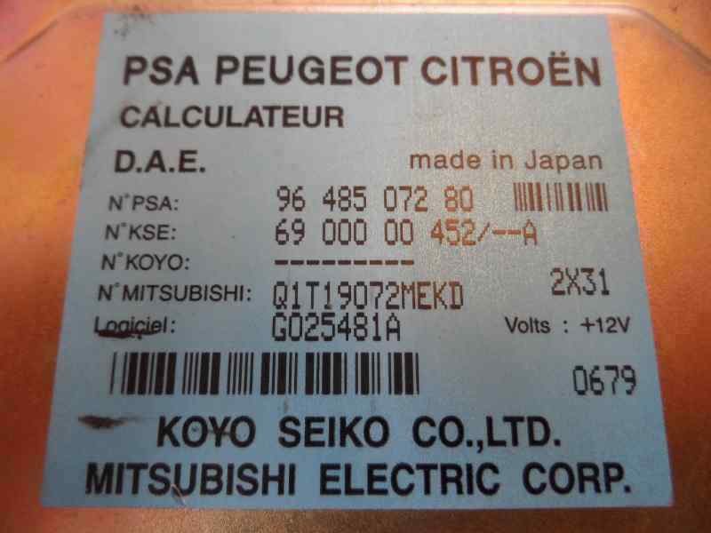 MODULO ELECTRONICO CITROEN C3 1.4 HDI MT 70CV