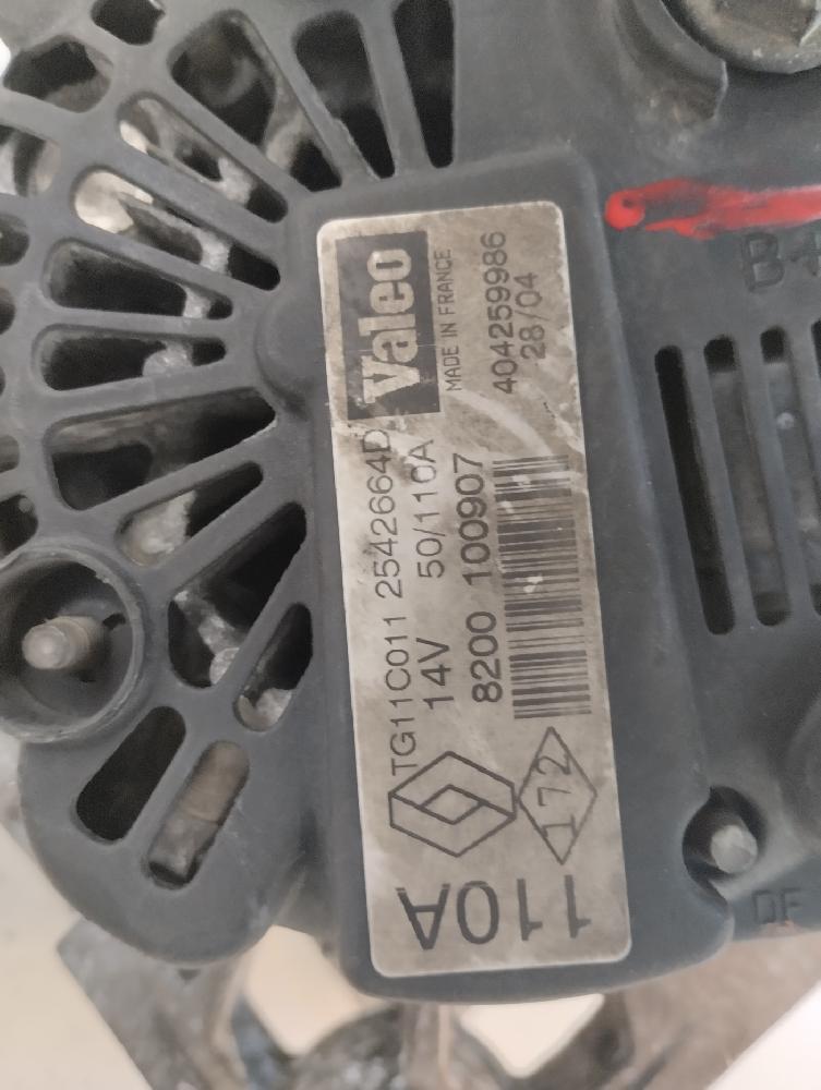 ALTERNADOR RENAULT SCENIC 1.5 DCI MT 80CV