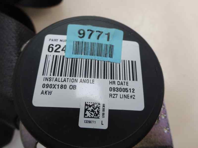 CINTURON SEGURIDAD TRASERO IZQUIERDO CHEVROLET CRUZE 2012 2.0 TD MT 163CV