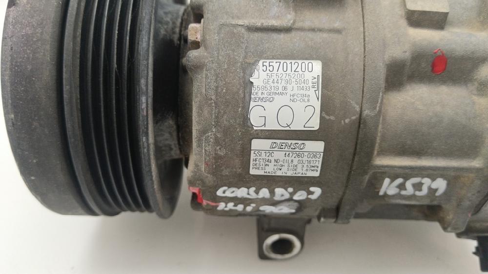 COMPRESOR AIRE ACONDICIONADO OPEL CORSA 1.4 MT 90CV | 66KW