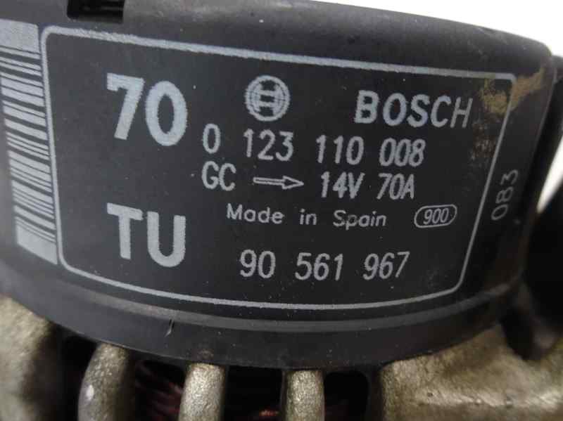 ALTERNADOR OPEL CORSA 1.0 MT 54CV
