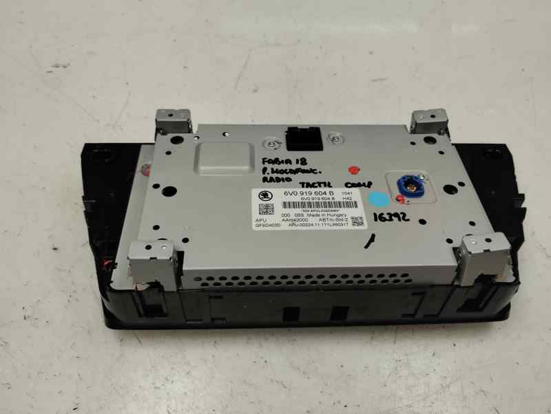 SISTEMA AUDIO RADIO CD SKODA FABIA 1.0 MT 75CV