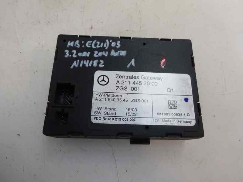 MODULO ELECTRONICO MERCEDES BENZ CLASE E 3.2 320 CDI 5G-TRONIC 204CV