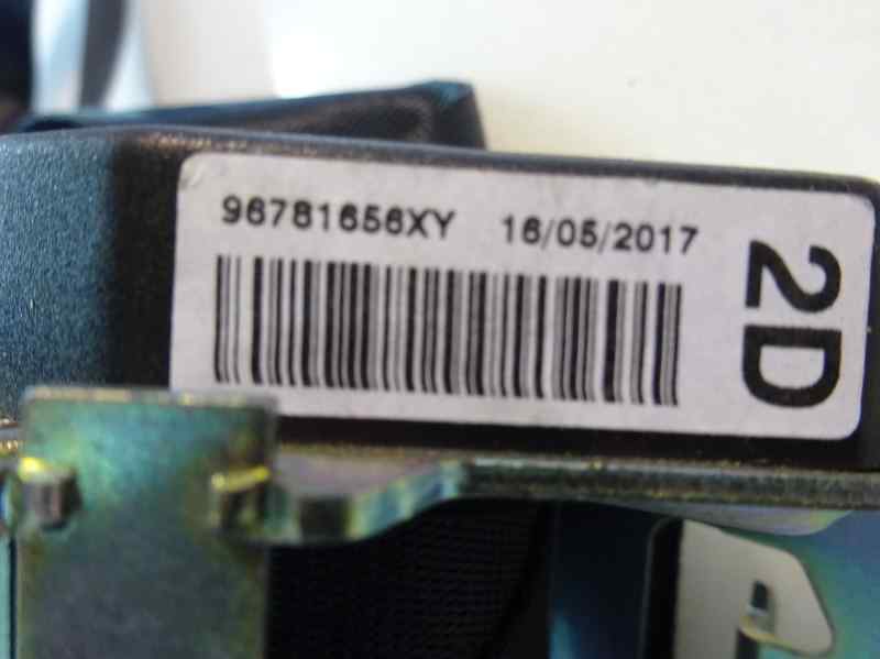 CINTURON SEGURIDAD TRASERO DERECHO PEUGEOT 2008 1.2 VTI MT 82CV