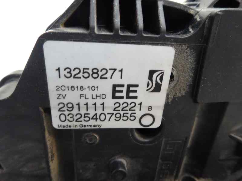 CERRADURA PUERTA DELANTERA IZQUIERDA OPEL CORSA 2011 1.3 CDTI MT 75CV