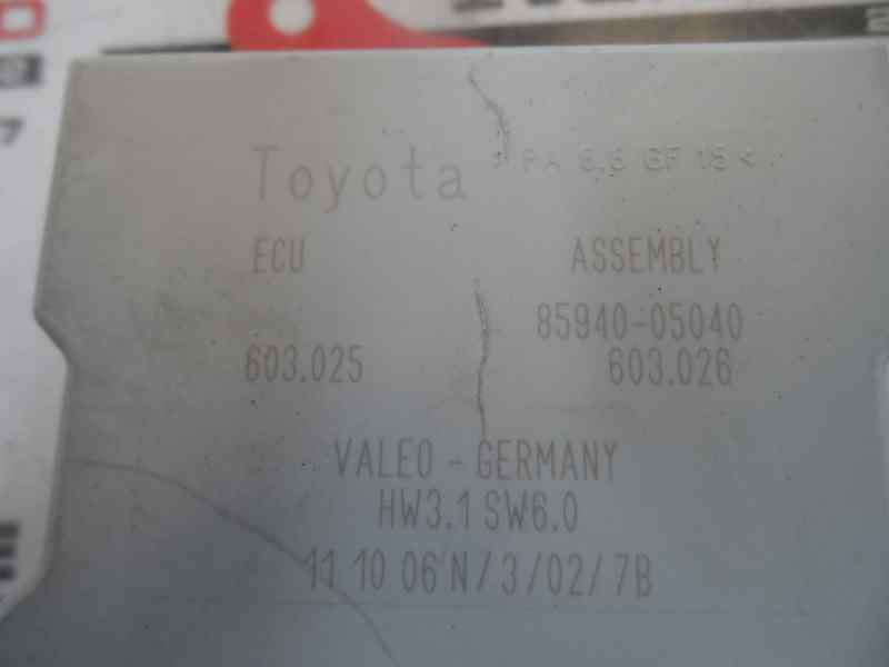 CENTRALITA MOTOR UCE TOYOTA AVENSIS 2007 2.0 D-4D MT 126CV