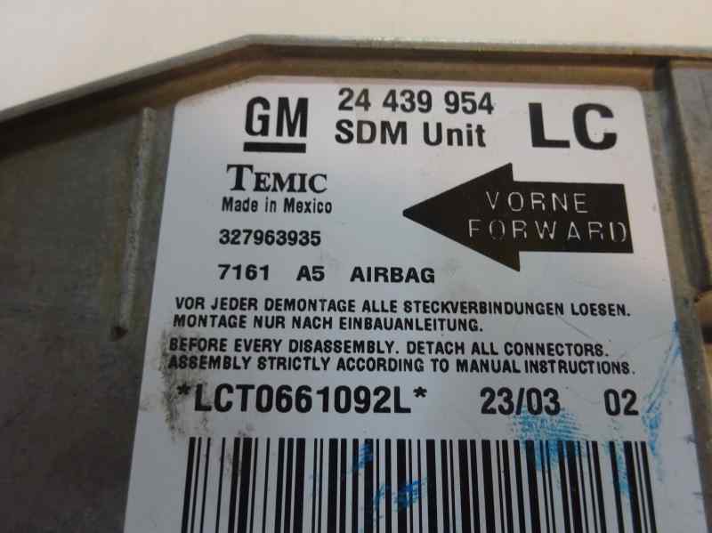 CENTRALITA AIRBAG OPEL CORSA 2004 1.7 CDTI MT 100CV | 75KW
