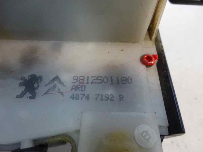 CERRADURA PUERTA TRASERA DERECHA PEUGEOT 208 1.2 VTI MT 82CV