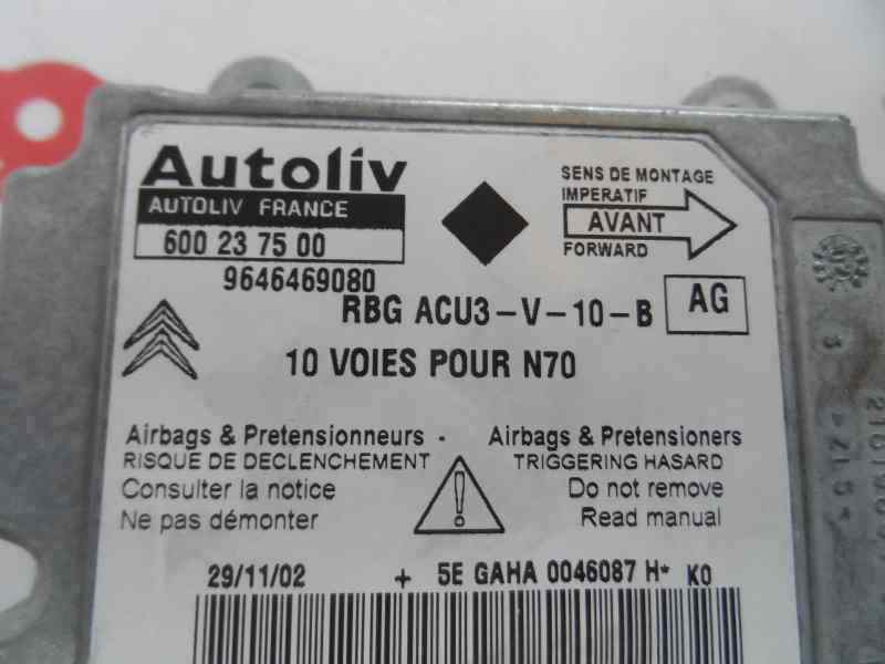 CENTRALITA AIRBAG CITROEN XSARA 2003 2.0 HDI MT 90CV