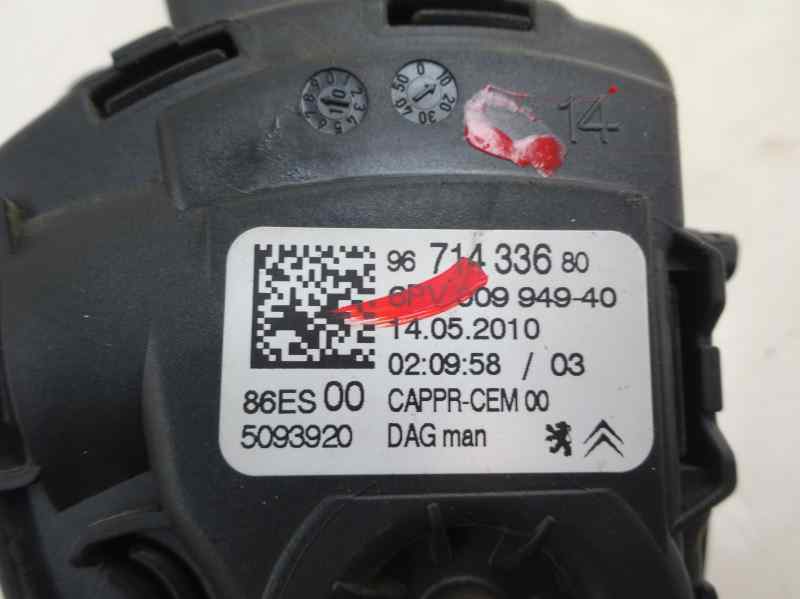 POTENCIOMETRO PEDAL PEUGEOT 207 1.6 HDI MT 109CV
