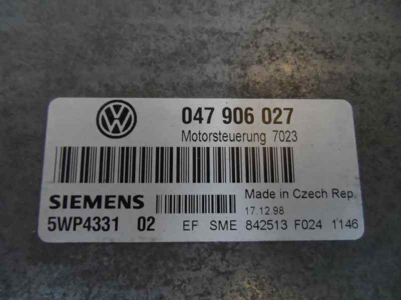 CENTRALITA MOTOR UCE SEAT AROSA 1.0 MT 50CV