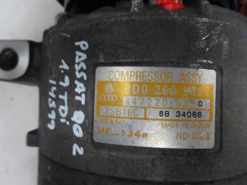 COMPRESOR AIRE ACONDICIONADO VOLKSWAGEN PASSAT 1.9 TDI 6MT 130CV