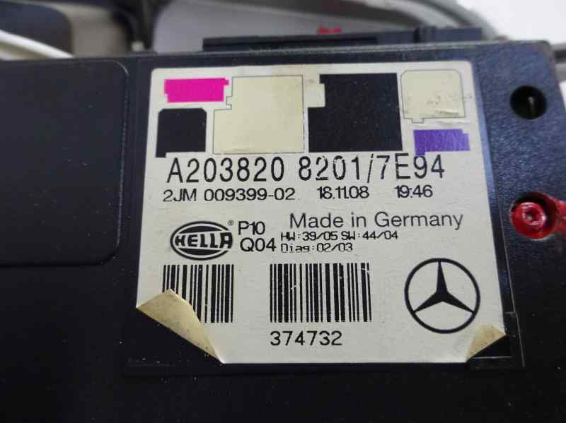 LUZ INTERIOR MERCEDES BENZ CLASE CLC 200 2.2D MT 150CV | 110KW