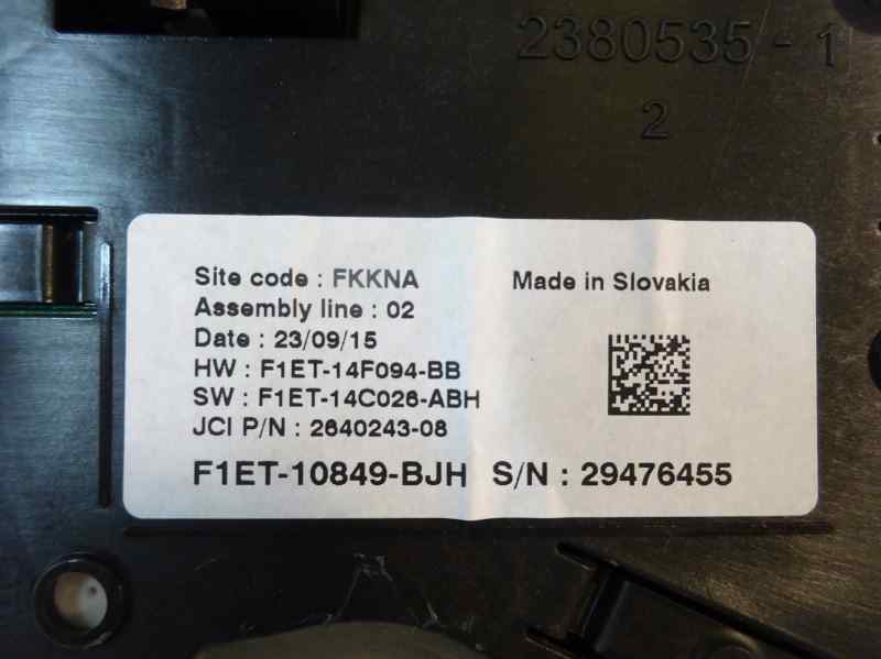 CUADRO INSTRUMENTOS FORD FOCUS 1.0 ECOBOOST MT 100CV