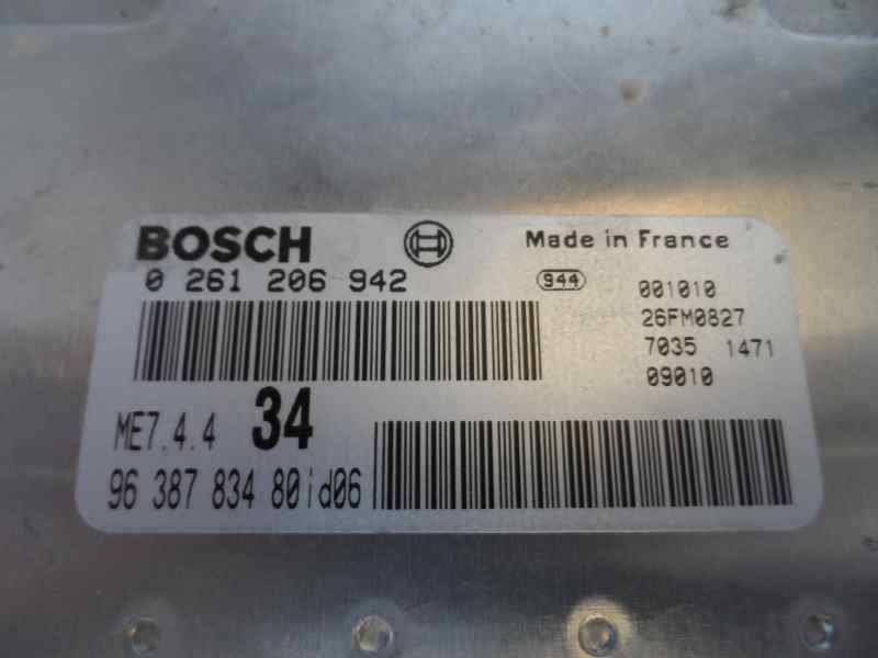 CENTRALITA MOTOR UCE PEUGEOT 206 1.6 MT 110CV
