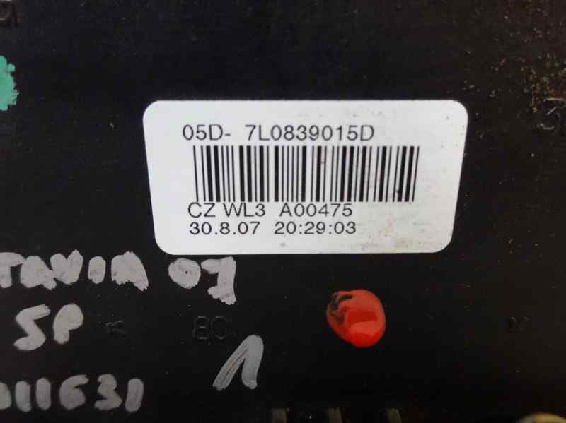 CERRADURA PUERTA TRASERA IZQUIERDA SKODA OCTAVIA 1.9 TDI MT 105CV