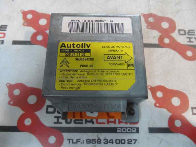 CENTRALITA AIRBAG CITROEN XSARA 1.9 TD MT 90CV