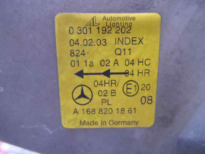 FARO DERECHO MERCEDES BENZ CLASE A 1.7 A 170 CDI L MT 95CV