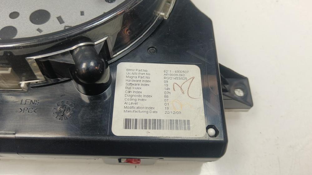 CUADRO INSTRUMENTOS MINI ONE 1.4 D MT 75CV