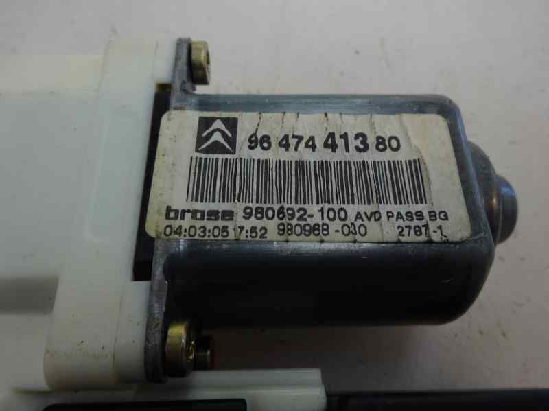 MOTOR ELEVALUNAS DELANTERO DERECHO CITROEN C4 2005 1.6 MT 109CV | 80KW
