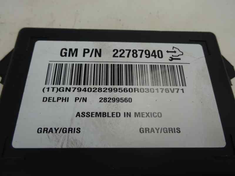 MODULO ELECTRONICO CHEVROLET CAPTIVA 2.2 D MT 5 PLAZAS 163CV