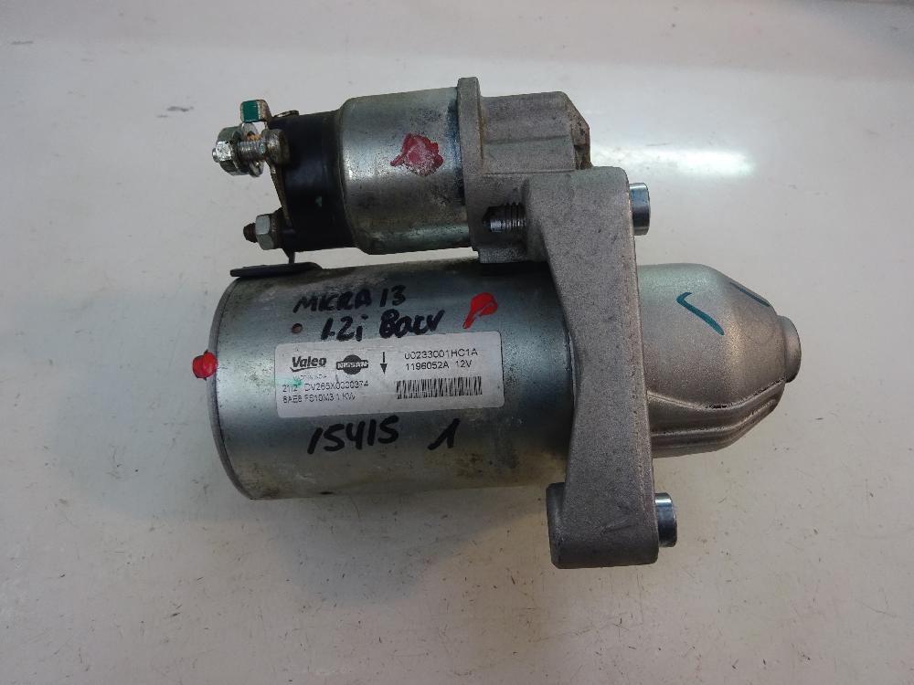 MOTOR ARRANQUE NISSAN MICRA 1.2 MT 80CV