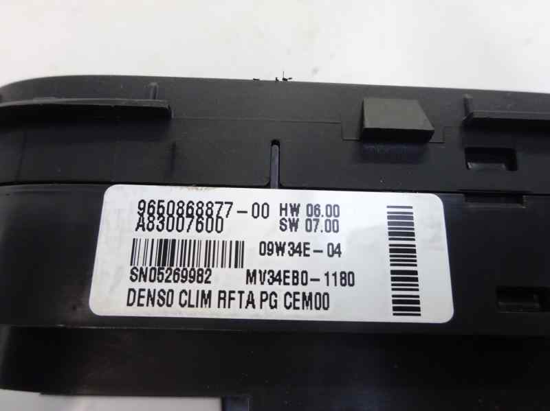 MANDO CLIMATIZADOR CITROEN C4 PICASSO 1.6 HDI MT 109CV