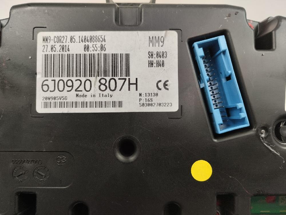 CUADRO INSTRUMENTOS SEAT IBIZA 1.6 TDI MT 90CV