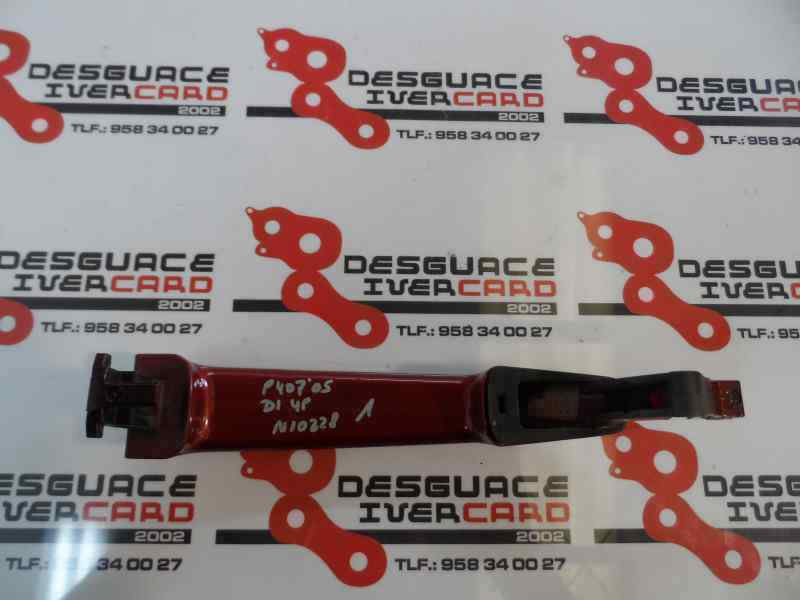 MANETA EXTERIOR DELANTERA IZQUIERDA PEUGEOT 407 2.0 HDI MT 136CV
