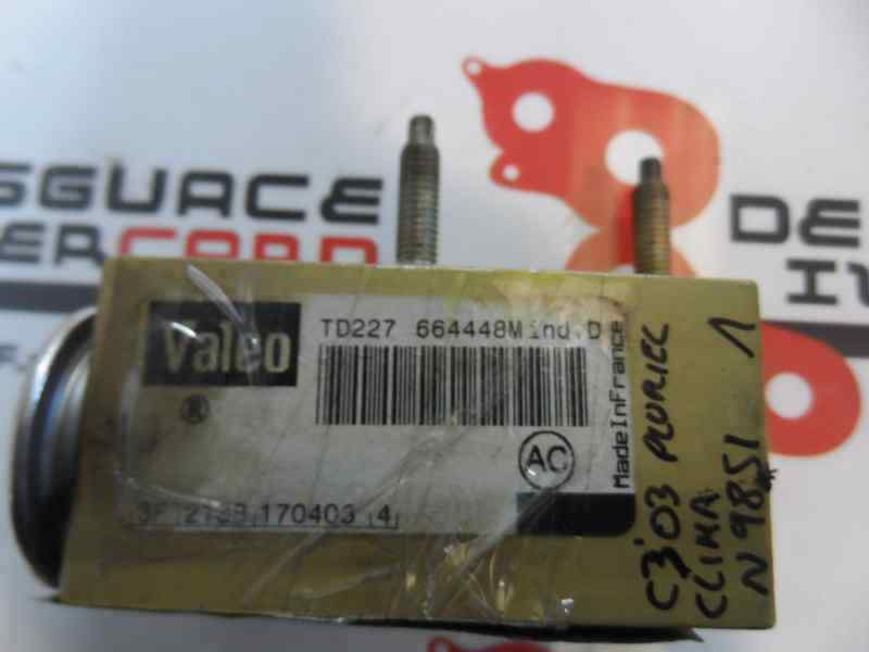 VALVULA EXPANSION CITROEN C3 1.6 HDI VTR MT 109CV