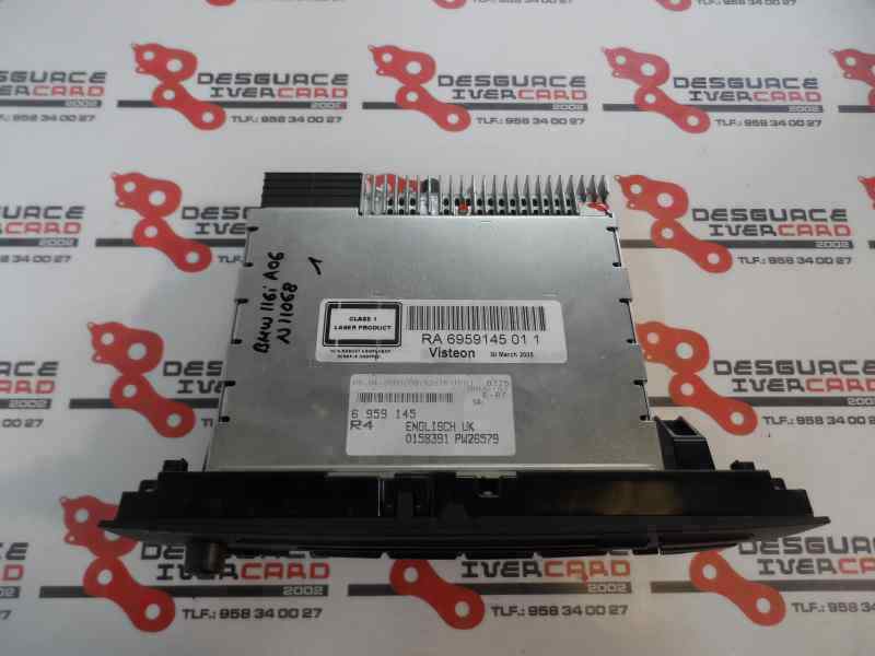 SISTEMA AUDIO RADIO CD BMW SERIE 1 2005 1.6 116I MT 115CV