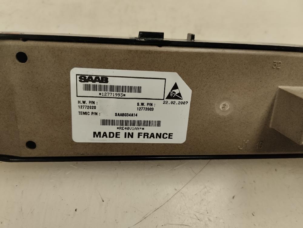 MANDO ELEVALUNAS TRASERO IZQUIERDO SAAB 93 2.0 MT 175CV | 129KW