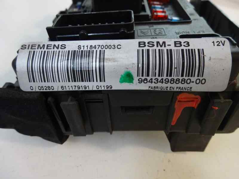CAJA RELES FUSIBLES PEUGEOT 206 1.4 MT 75CV