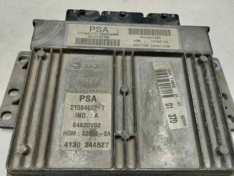 CENTRALITA MOTOR UCE PEUGEOT 206 1.4 MT 75CV