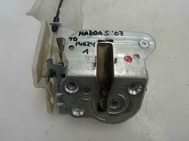 CERRADURA PUERTA TRASERA DERECHA MAZDA 5 2.0 MZR-CD MT 143CV | 105KW