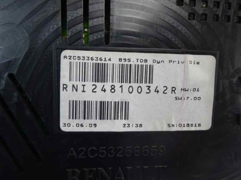 CUADRO INSTRUMENTOS RENAULT MEGANE 2009 1.5 DCI MT 106CV | 78KW