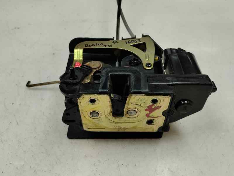 CERRADURA PUERTA TRASERA DERECHA SSANGYONG RODIUS 2.7 MT 165CV