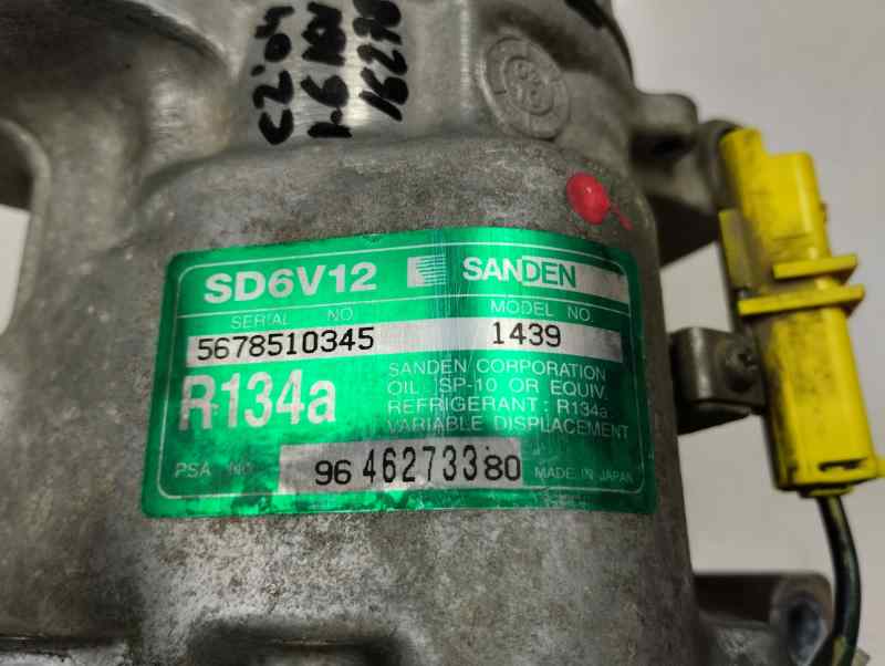COMPRESOR AIRE ACONDICIONADO CITROEN C2 1.6 SENSODRIVE 109CV
