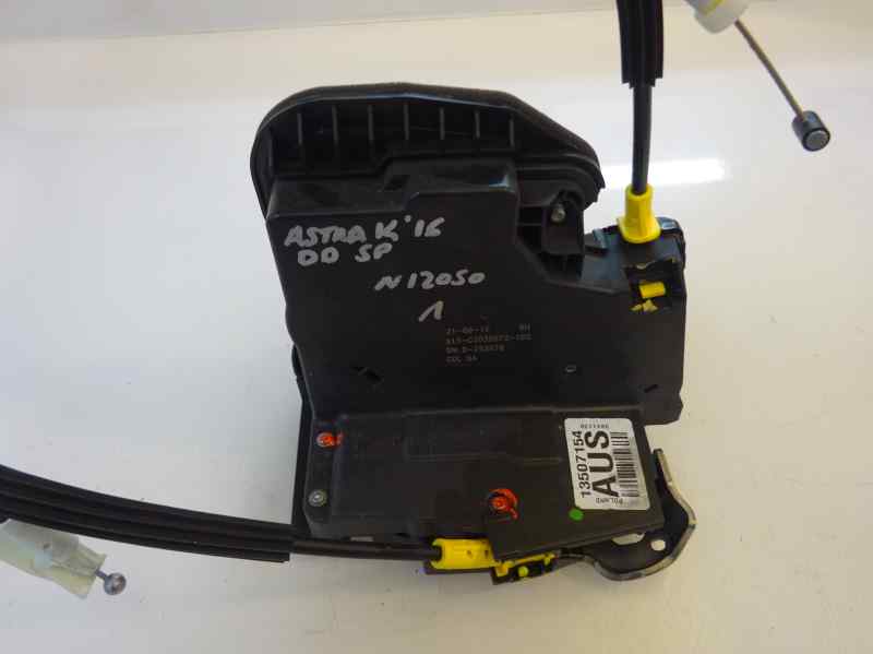 CERRADURA PUERTA DELANTERA DERECHA OPEL ASTRA 2016 1.4 T MT 125CV | 92KW