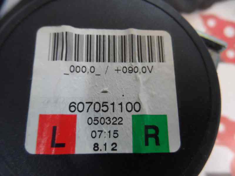CINTURON SEGURIDAD TRASERO IZQUIERDO BMW SERIE 1 1.6 116I MT 115CV