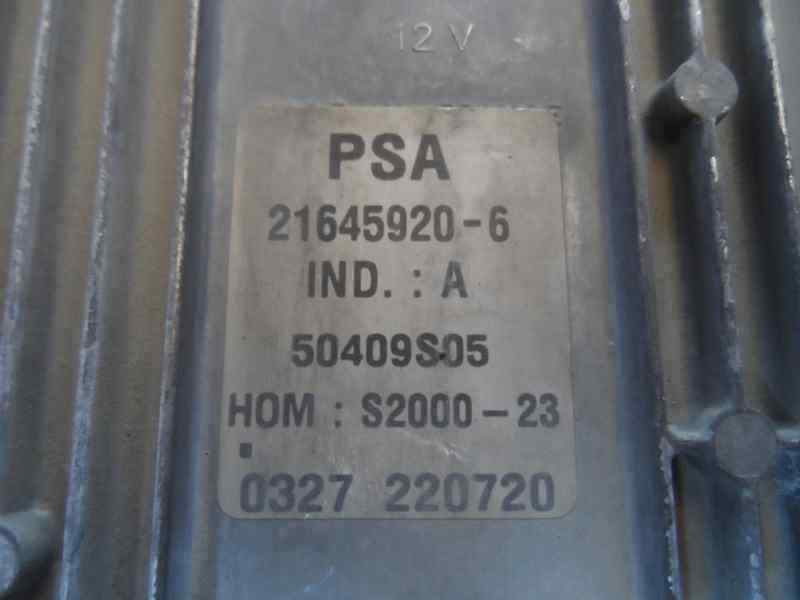 CENTRALITA MOTOR UCE PEUGEOT 206 1.4 MT 75CV