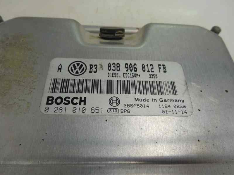 CENTRALITA MOTOR UCE VOLKSWAGEN GOLF 2002 1.9 TDI MT 110CV | 81KW