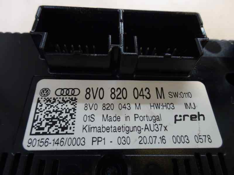 MANDO CLIMATIZADOR AUDI A3 1.6 TDI MT 110CV